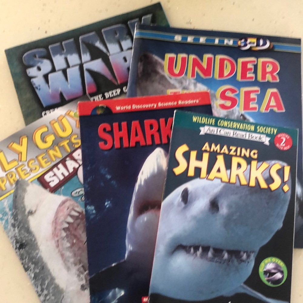 📚Collection of Shark books
